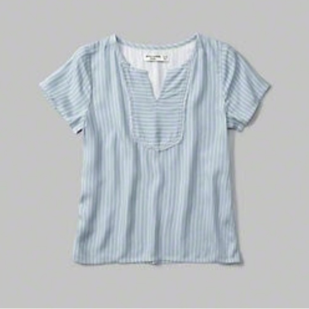 Abercrombie kids notch neck tee